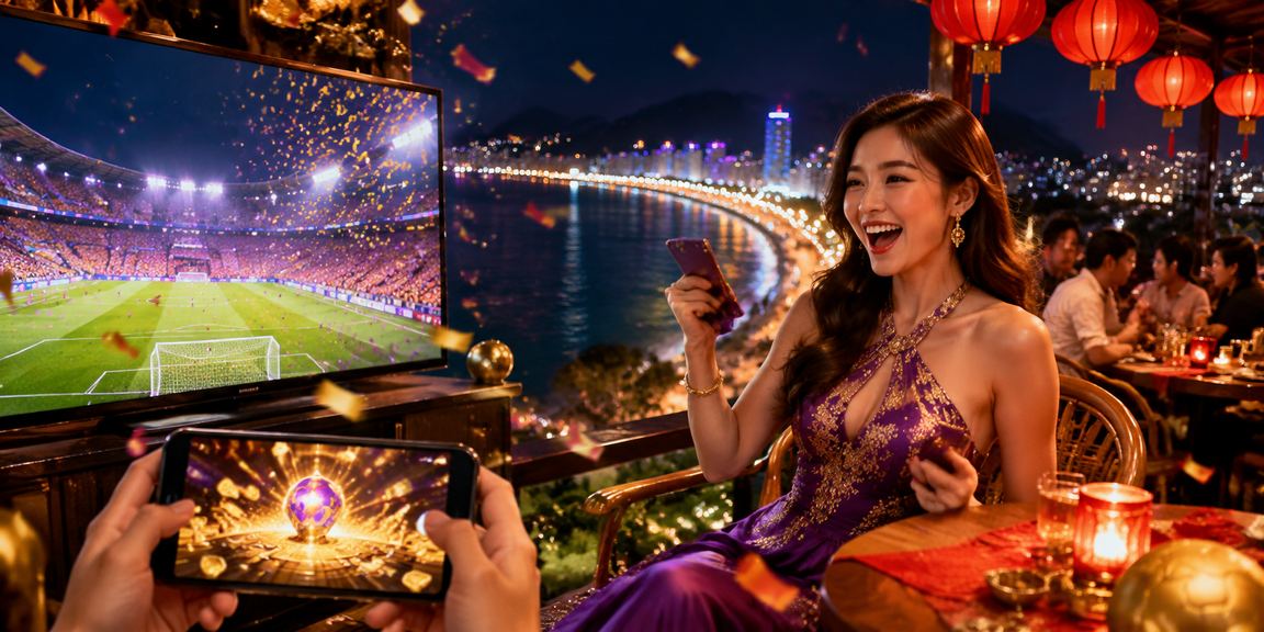 Người chơi cá cược theo dõi trận đấu tại Quy Nhơn